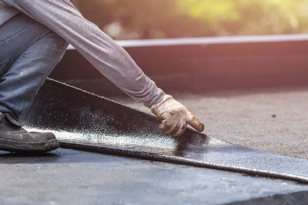 Professional Waterproofing technician working in Daphne, AL